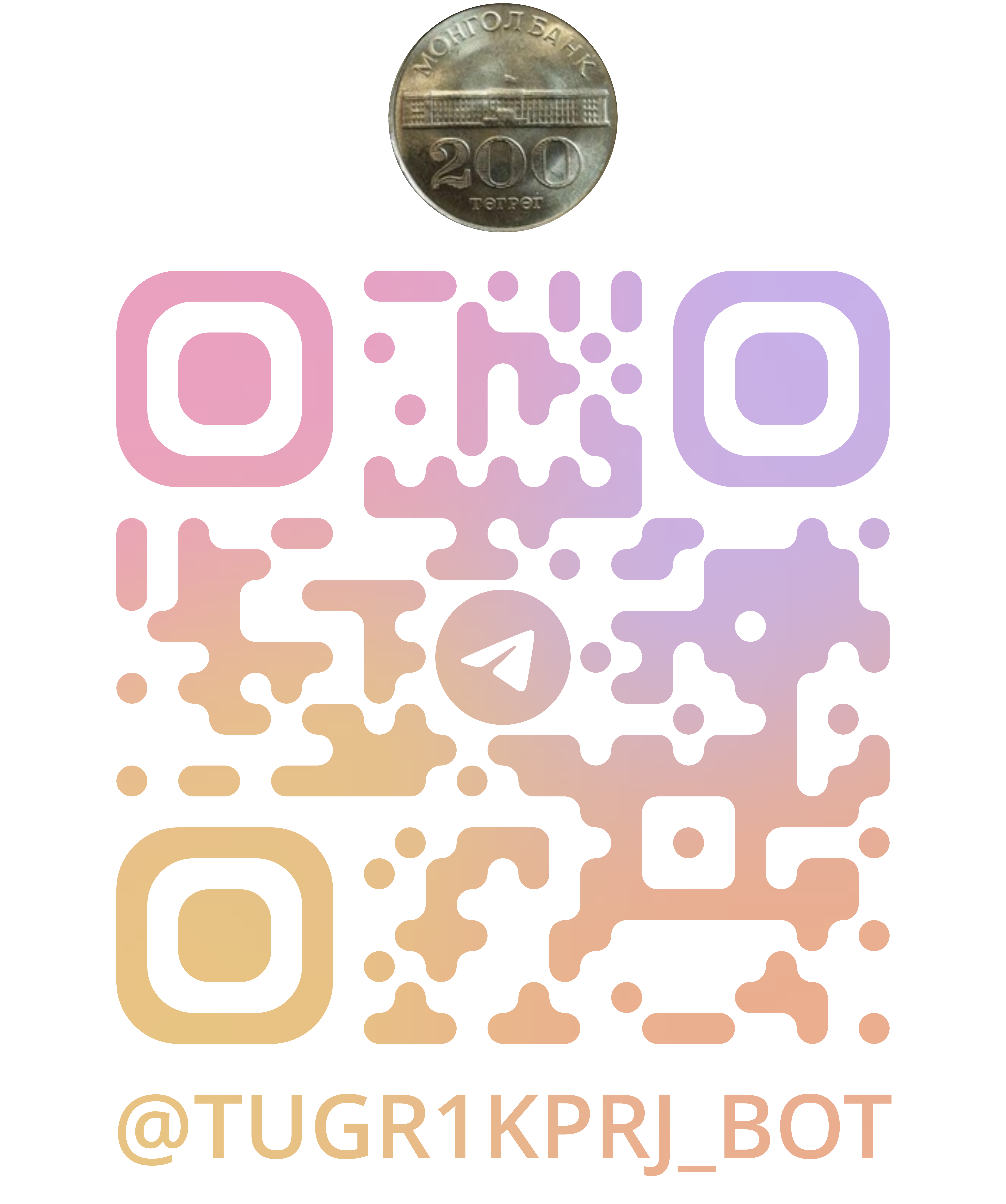 Telegram Bot @tugr1kPRJ_bot